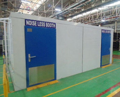 Noiseless Booth